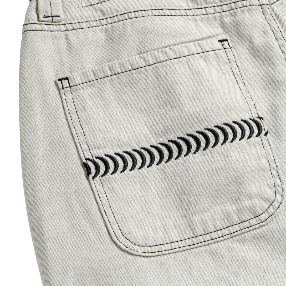 Spitfire Bighead Denim Jeans - Natural/Black Stitch image 4