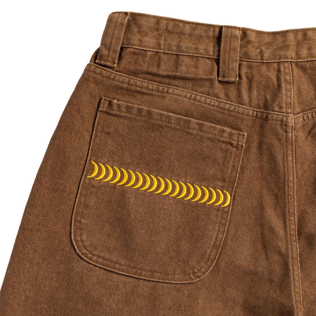 Spitfire Bighead Denim Shorts - Brown image 4