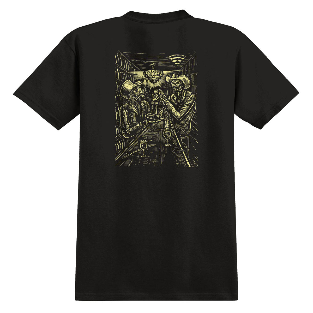 Anti-Hero Absentes T-Shirt - Black image 1