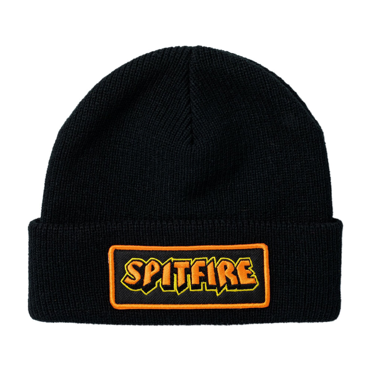 Spitfire Hellfire Script Patch Beanie - Black image 1