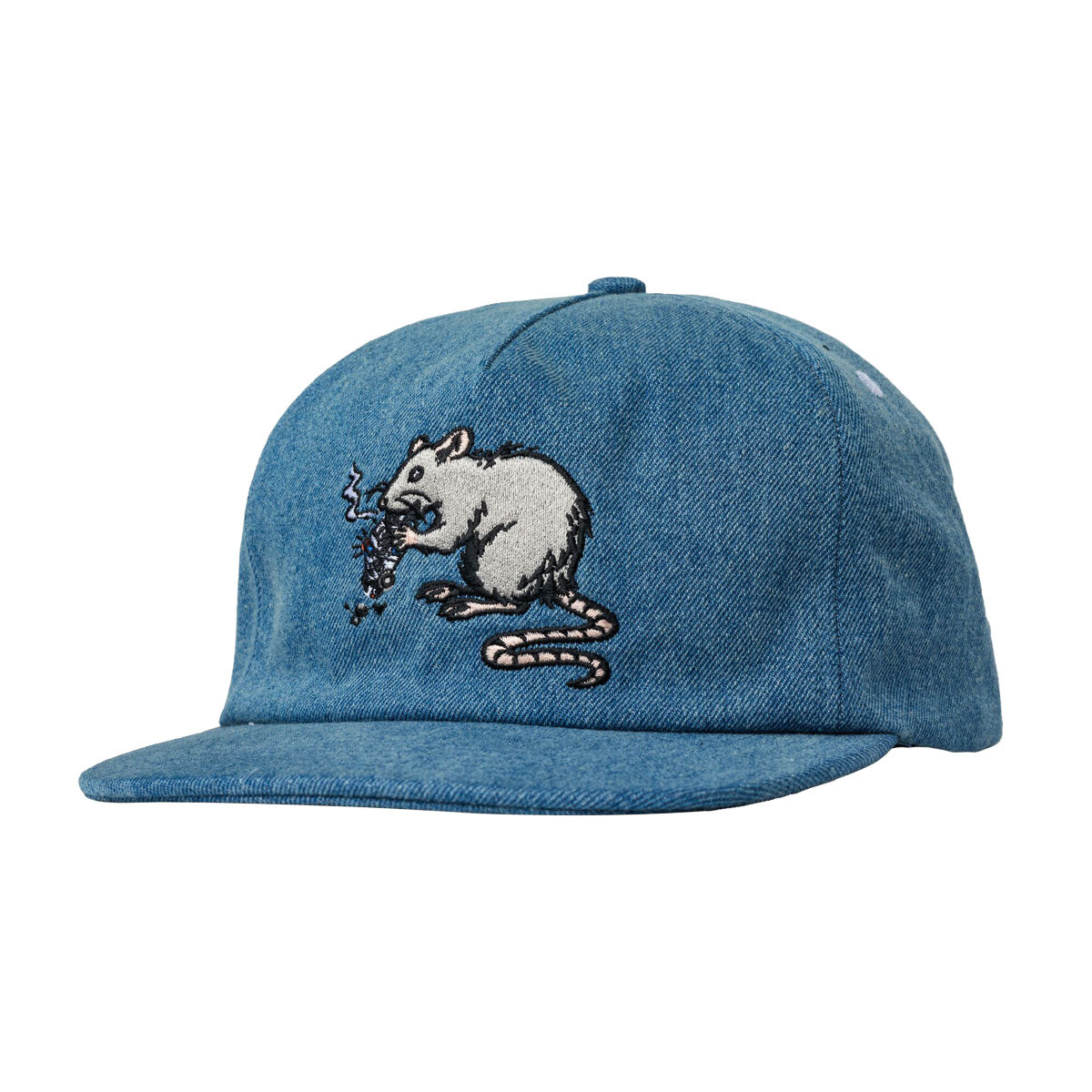 Real Street Cleaner Hat - Bleached Denim image 1