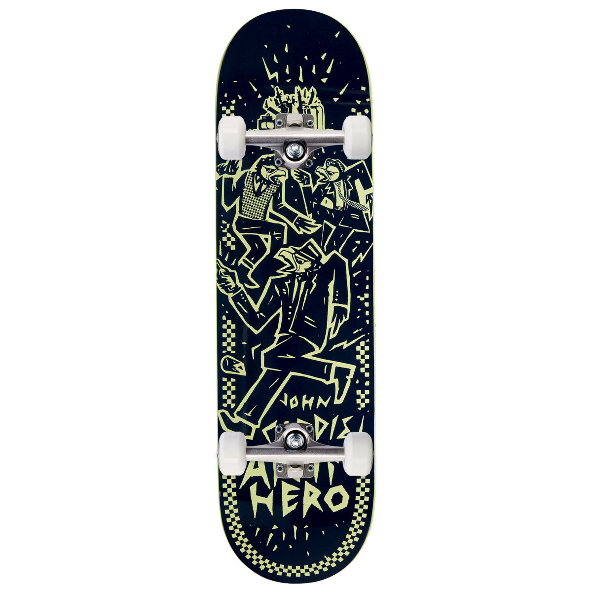 Anti-Hero Cardiel Ruder Bwoys Skateboard Complete - 8.62