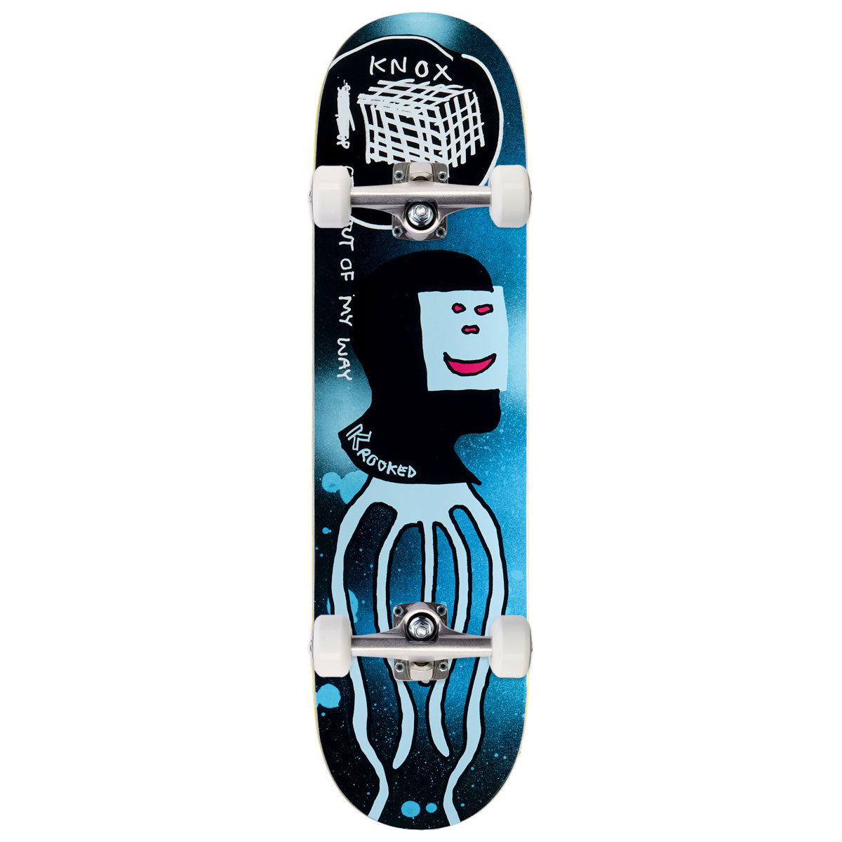 Krooked Knox Squid Way Skateboard Complete - 8.25