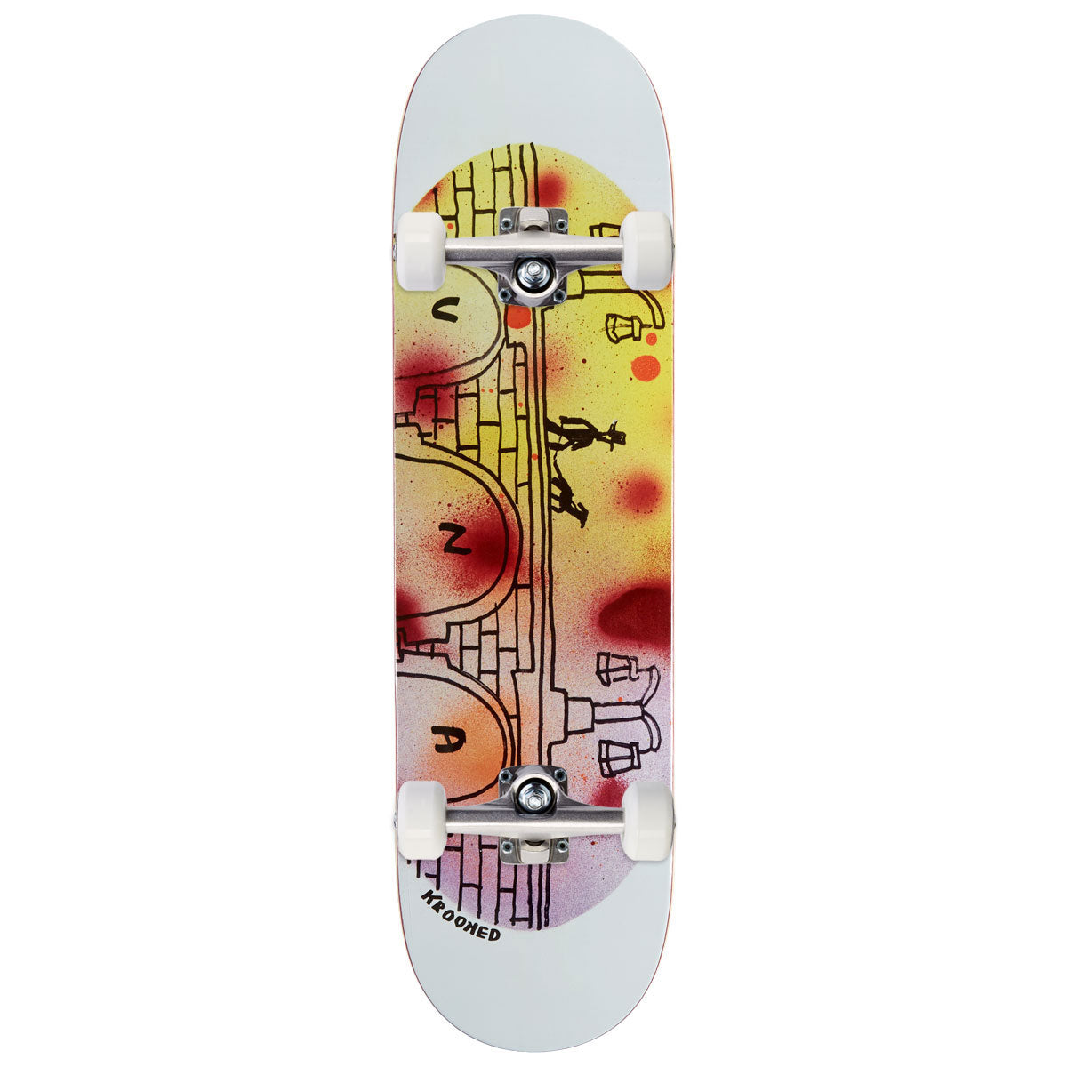 Krooked Una's Bridge Skateboard Complete - 8.50