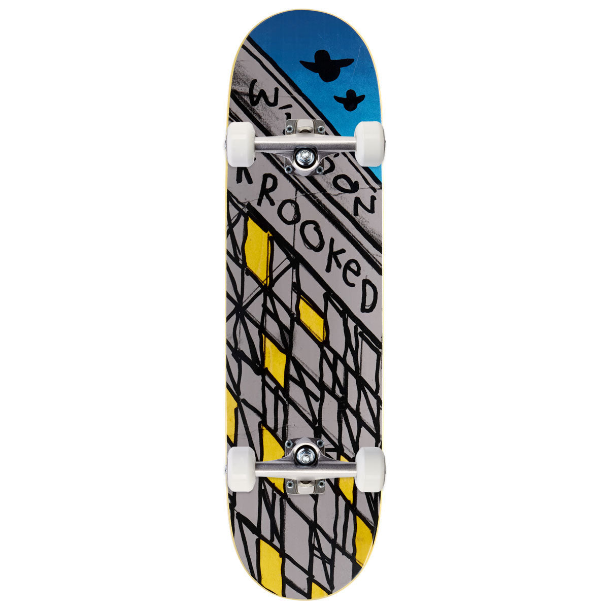 Krooked Wilson Link Skateboard Complete - 8.50