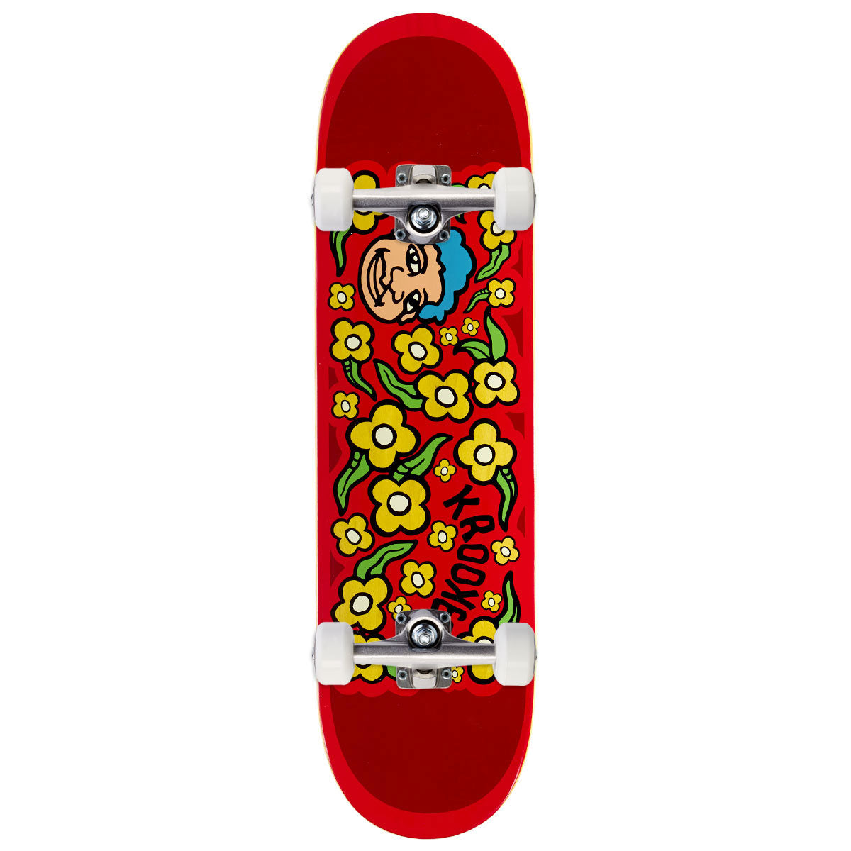 Krooked Team Sweatpants Redux Skateboard Complete - 8.38