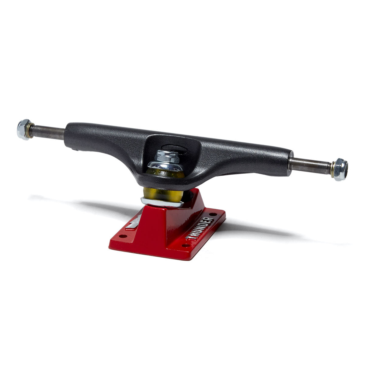 Thunder No Mercy Team Edition Skateboard Trucks - Grey/Red - 149mm image 2