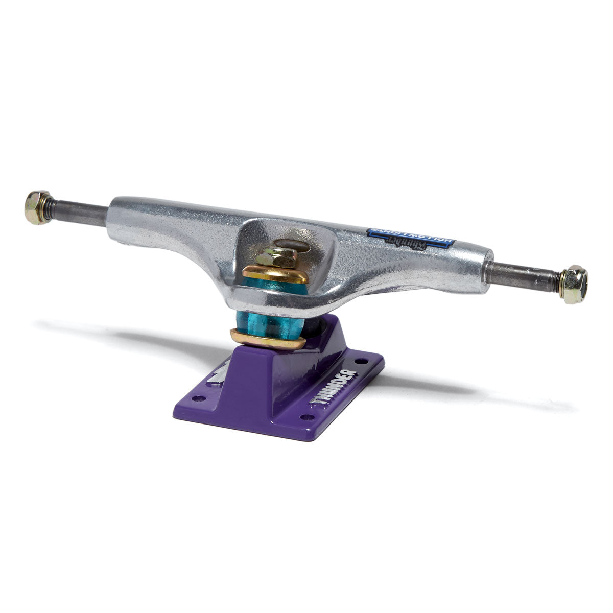 Thunder Dashawn Jordan Diamondback Hollow Lights Skateboard Trucks - Polished/Purple - 149mm image 2