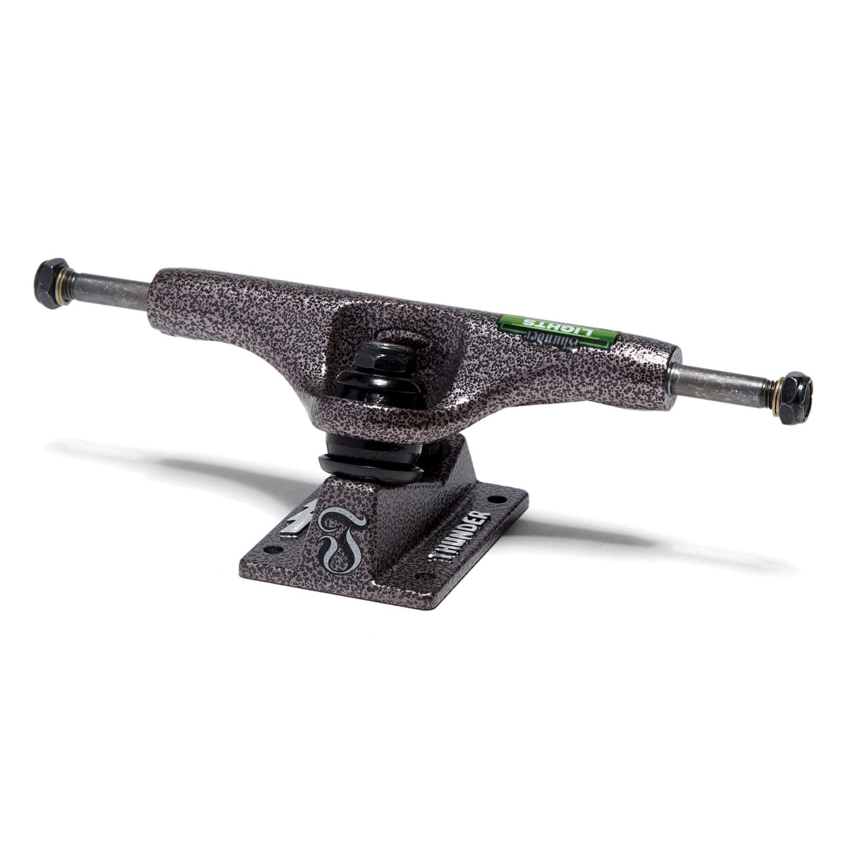 Thunder Black Rose Lights Skateboard Trucks - Black Rose - 149mm image 2