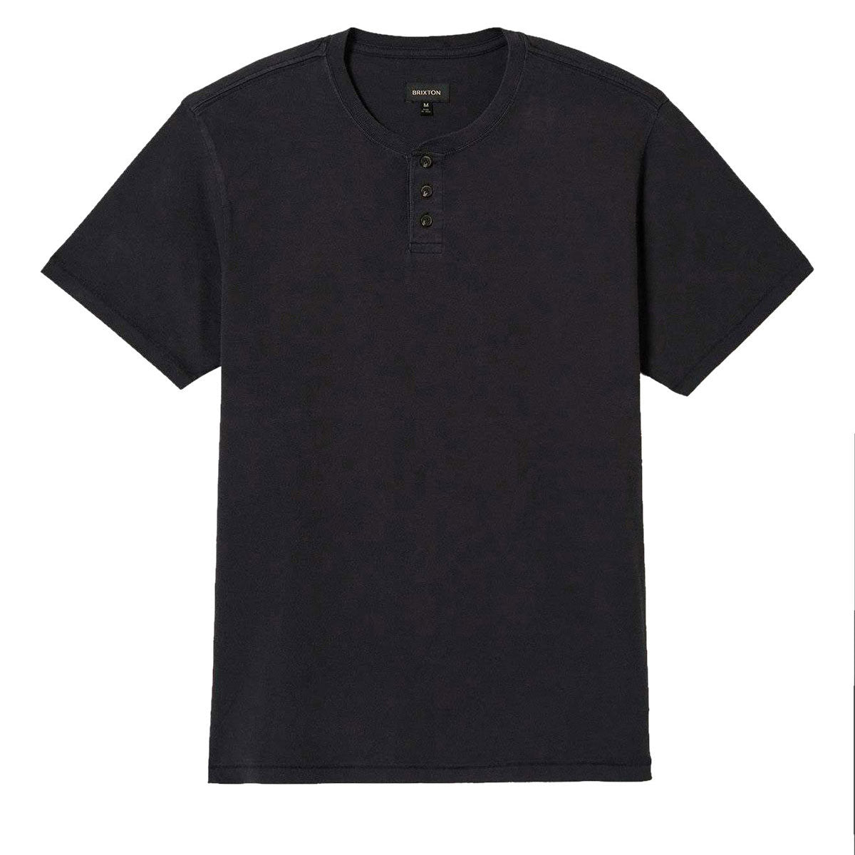 Brixton Vintage Reserve Henley Shirt - Black Sol Wash image 4