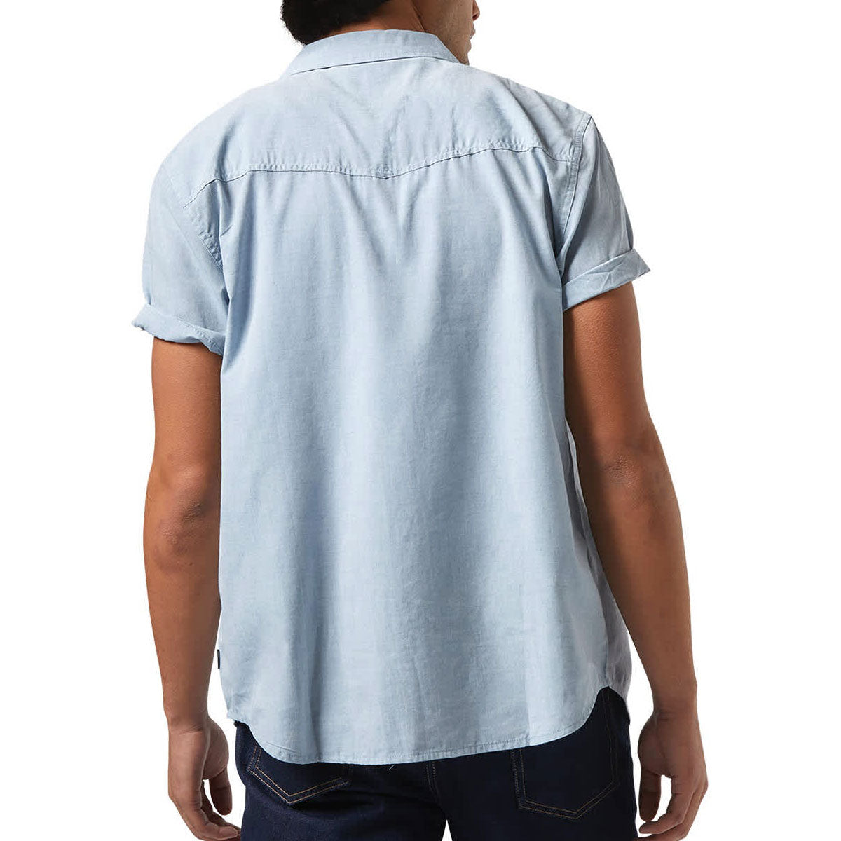 Brixton Wayne Shirt - Medium Blue image 2