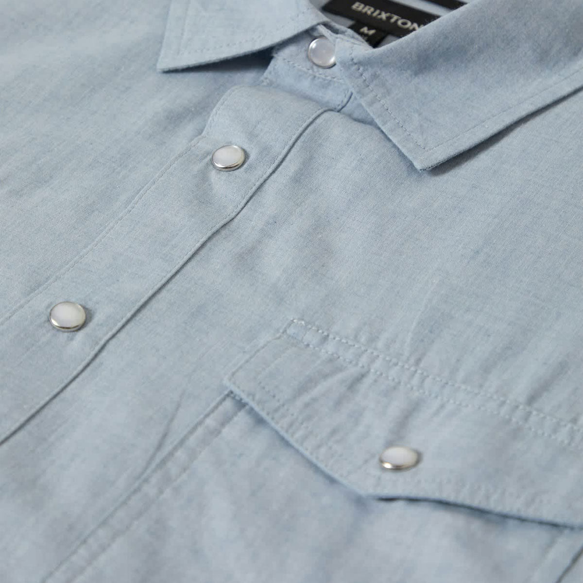 Brixton Wayne Shirt - Medium Blue image 4