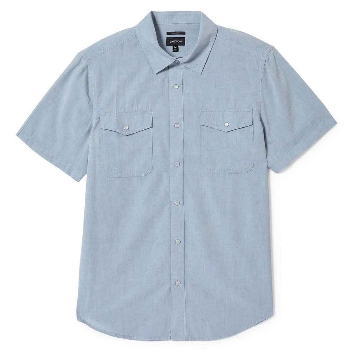 Brixton Wayne Shirt - Medium Blue image 5