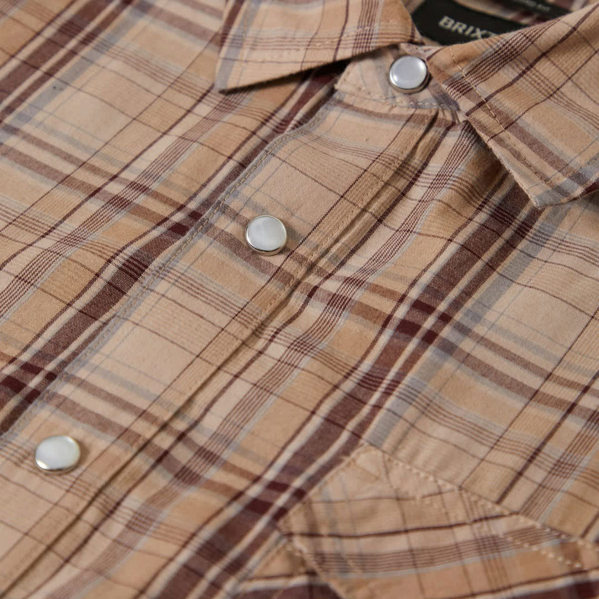 Brixton Wayne Shirt - Western Plaid image 2
