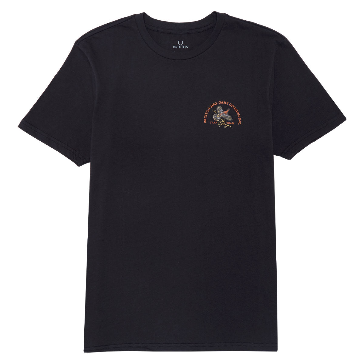 Brixton Game Tailored T-Shirt - Black image 2