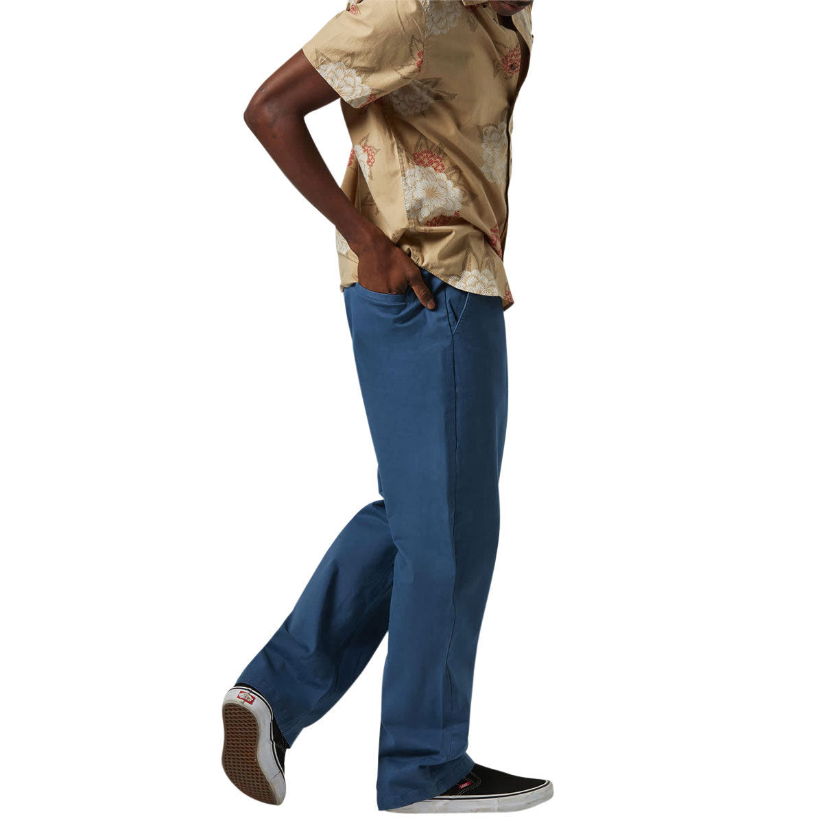 Brixton Broadway Vw Ewaist Rlx Pants - Washed Denim Blue image 2