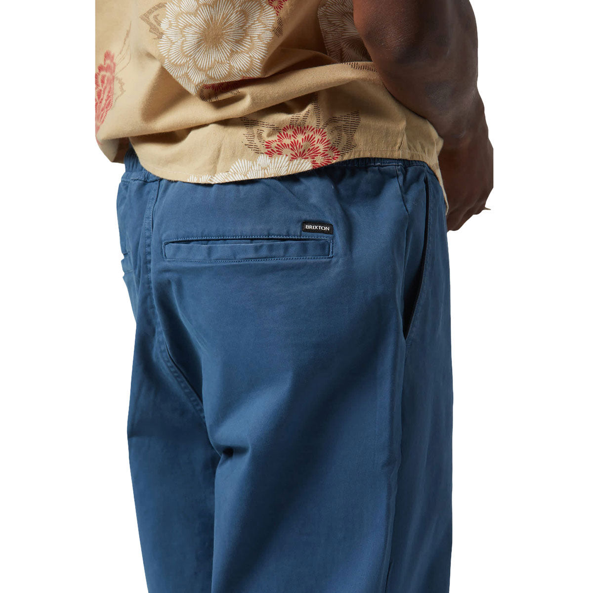 Brixton Broadway Vw Ewaist Rlx Pants - Washed Denim Blue image 3