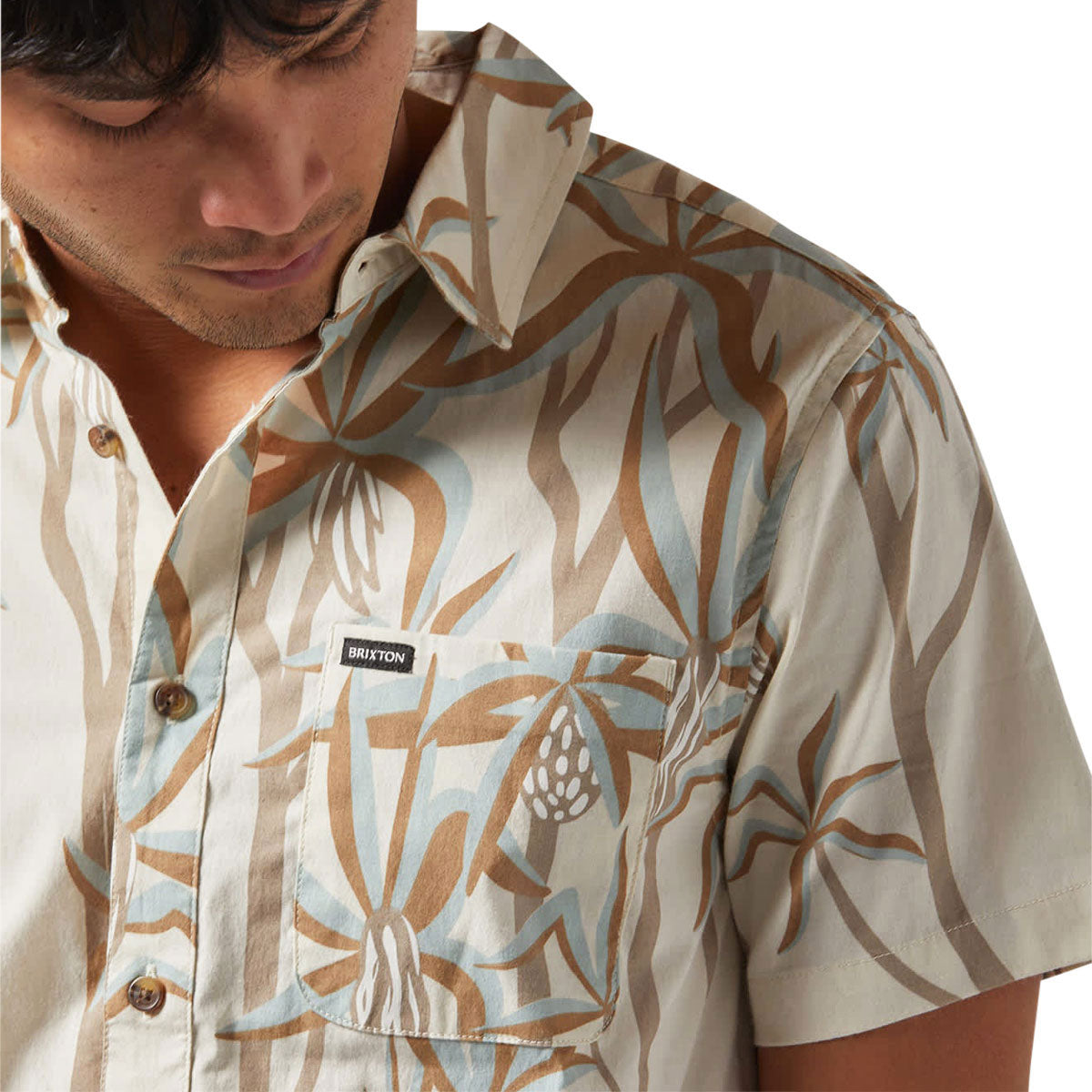 Brixton Charter Print Shirt - Whitecap Scenic Trip image 4