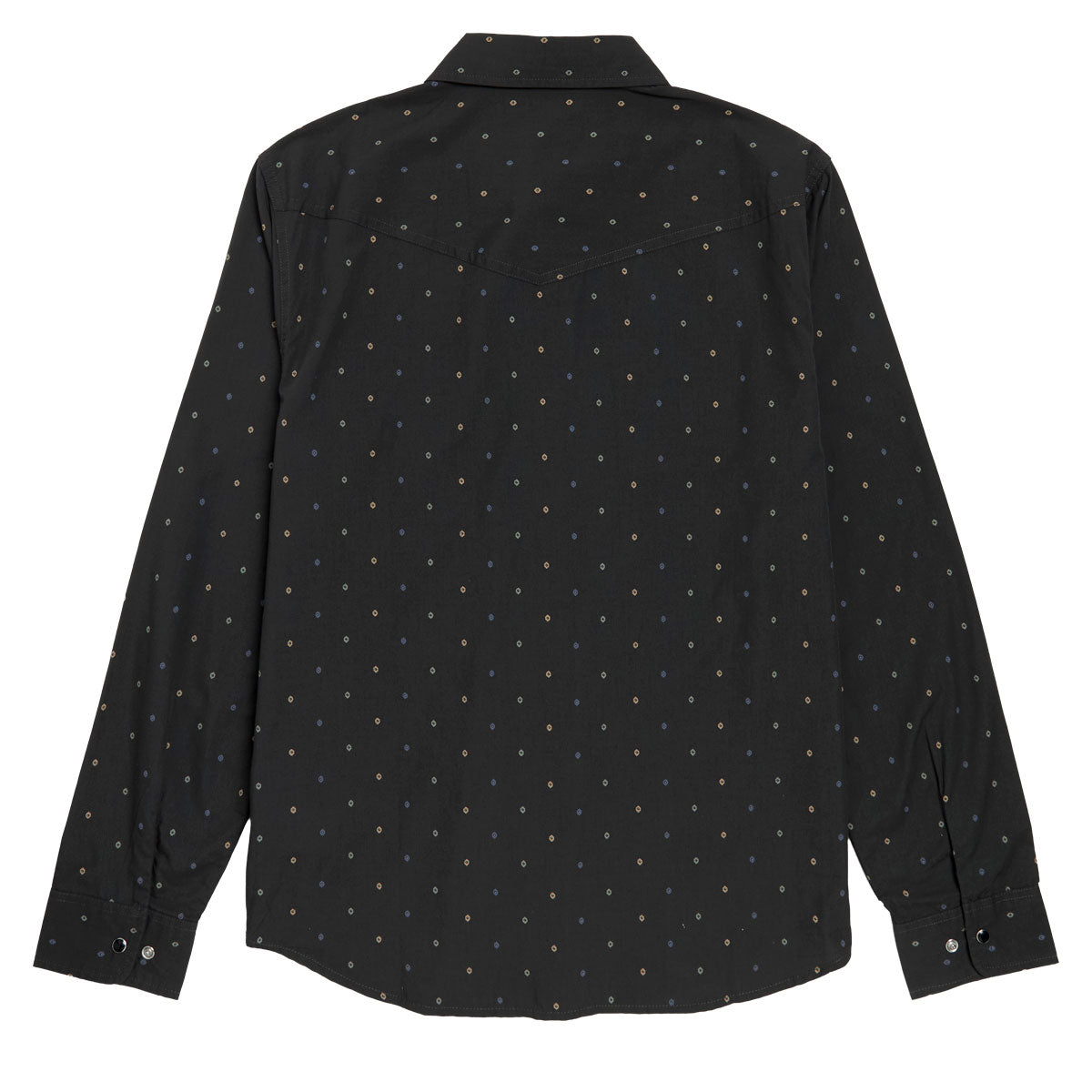Brixton Wayne Long Sleeve Shirt - Asphalt Black image 4