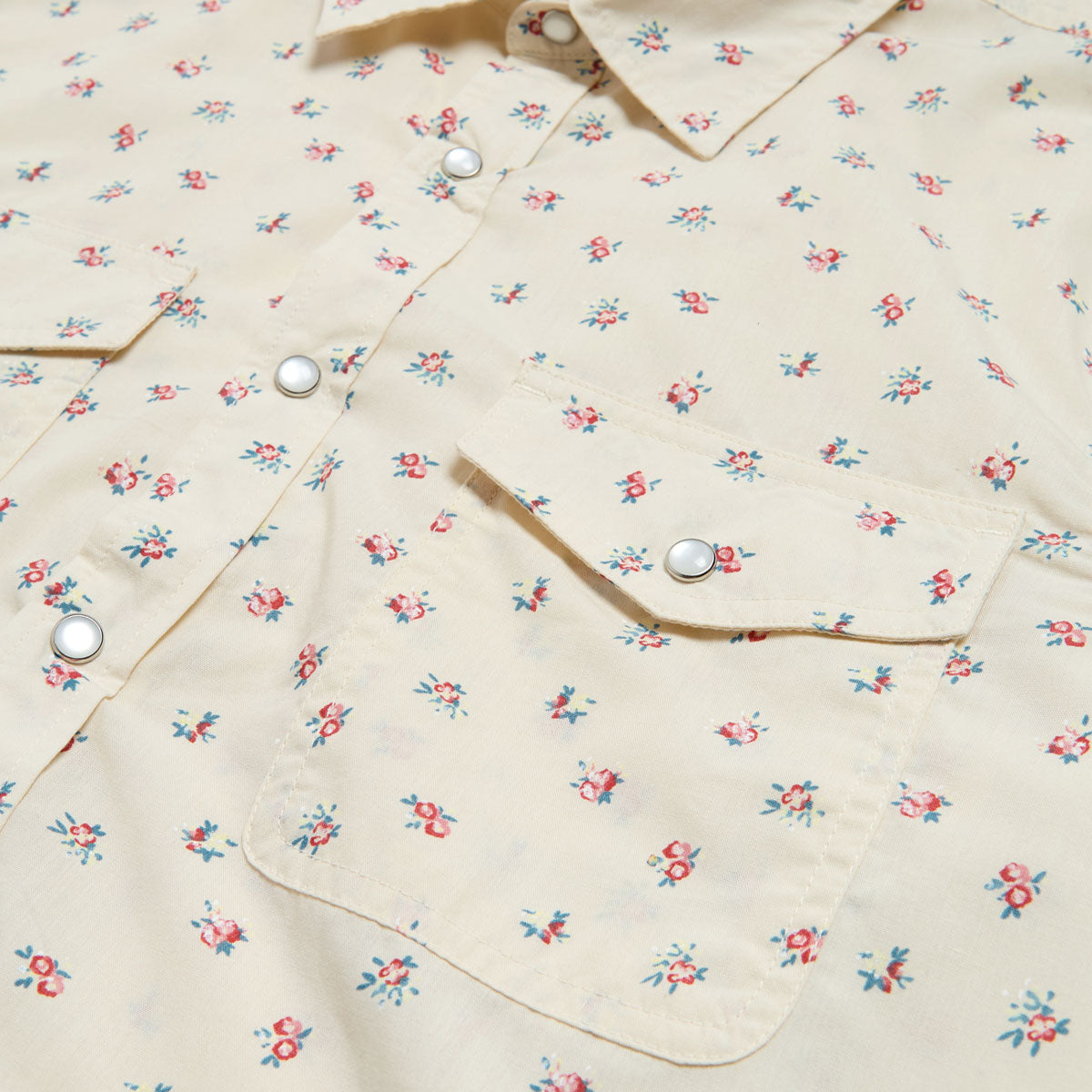 Brixton Wayne Long Sleeve Shirt - Whitecap image 3