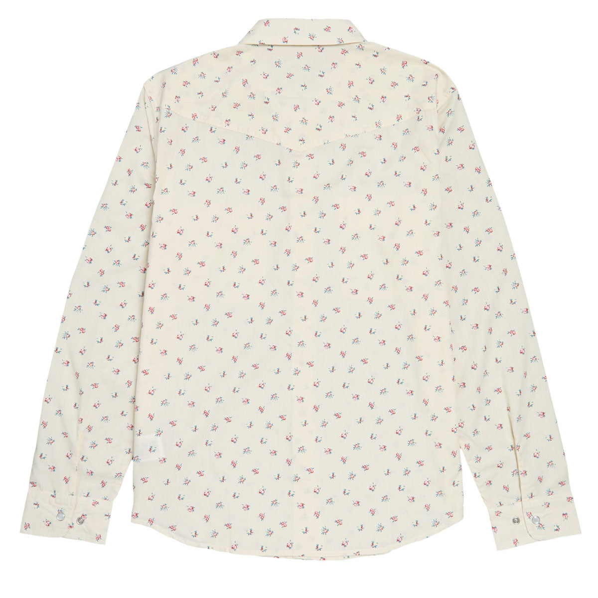 Brixton Wayne Long Sleeve Shirt - Whitecap image 5