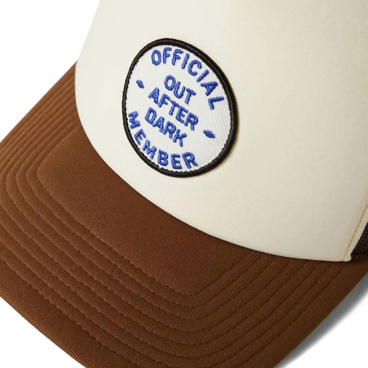 Brixton Out After Dark Np Hp Trucker Hat - Pinecone Brown/Whitecap image 3
