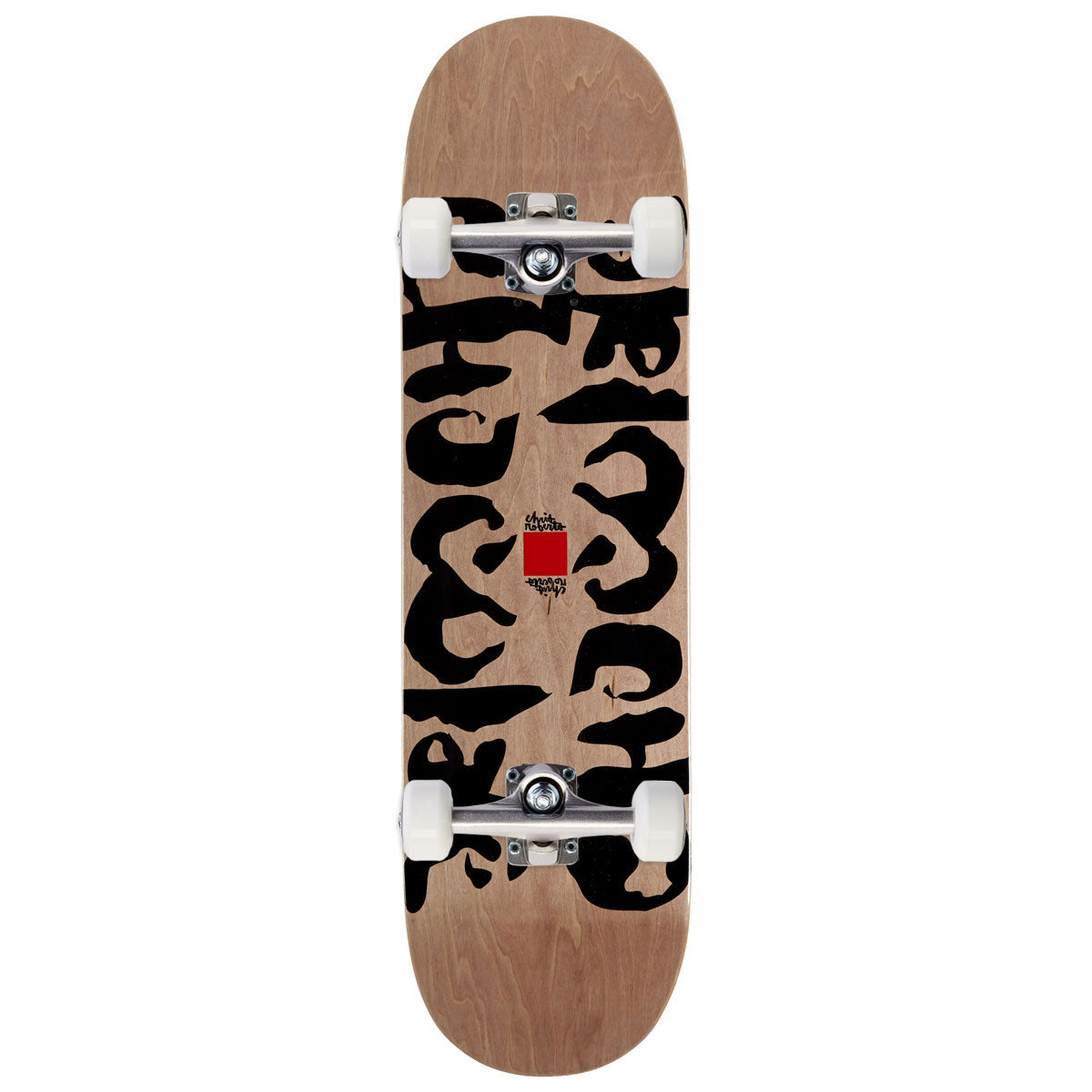 Chocolate Roberts Ink Blot Twin Tip Skateboard Complete - 8.50