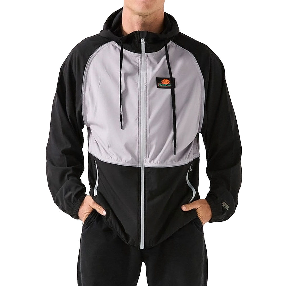 Rivvia Global Projects Spray Jacket - Black/Grey image 2