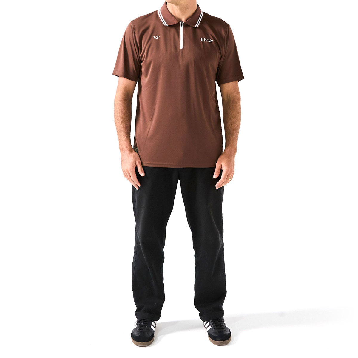 Rivvia RPL Polo Shirt - Brown image 2