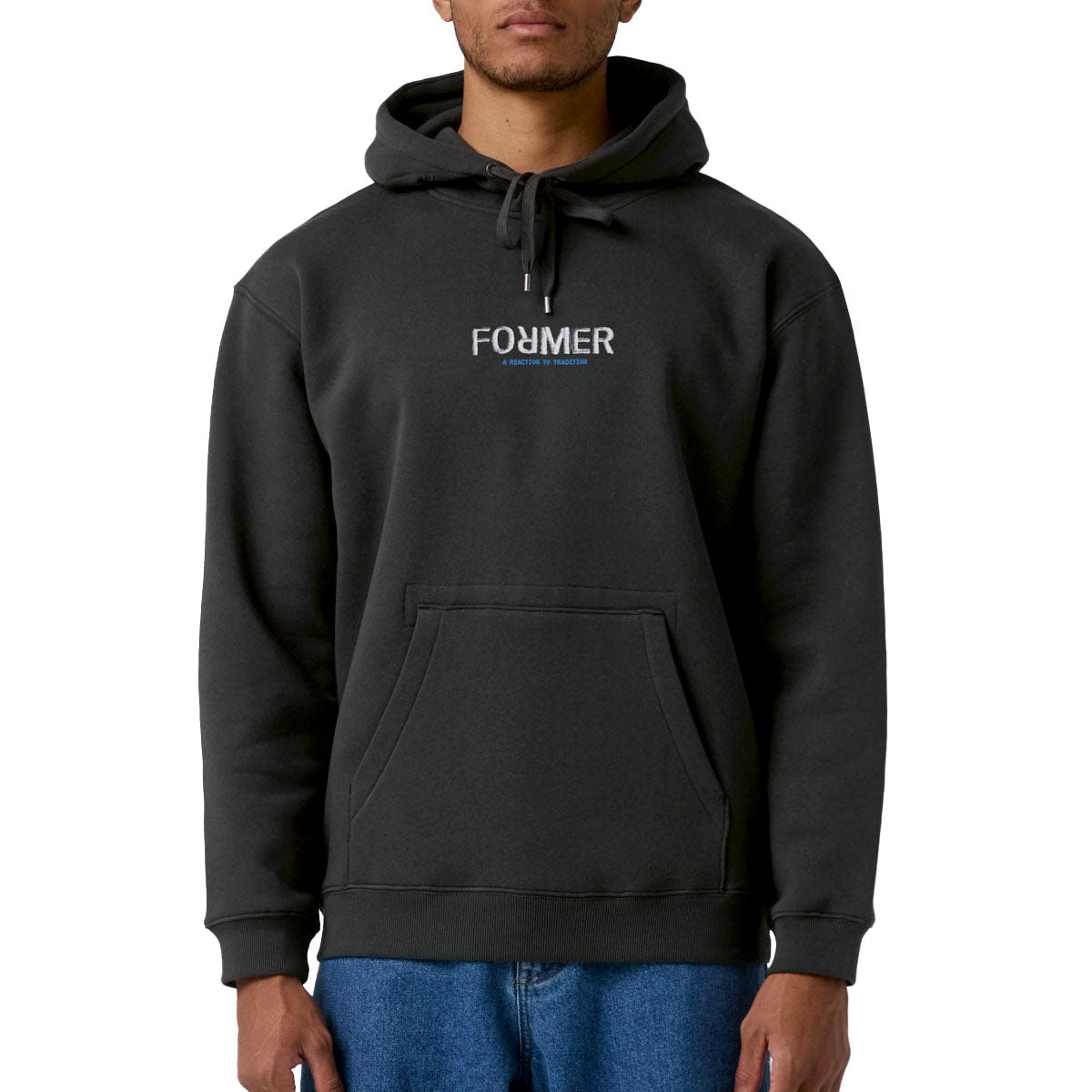 Former Legacy Reaction Hoodie - Worn Black image 1