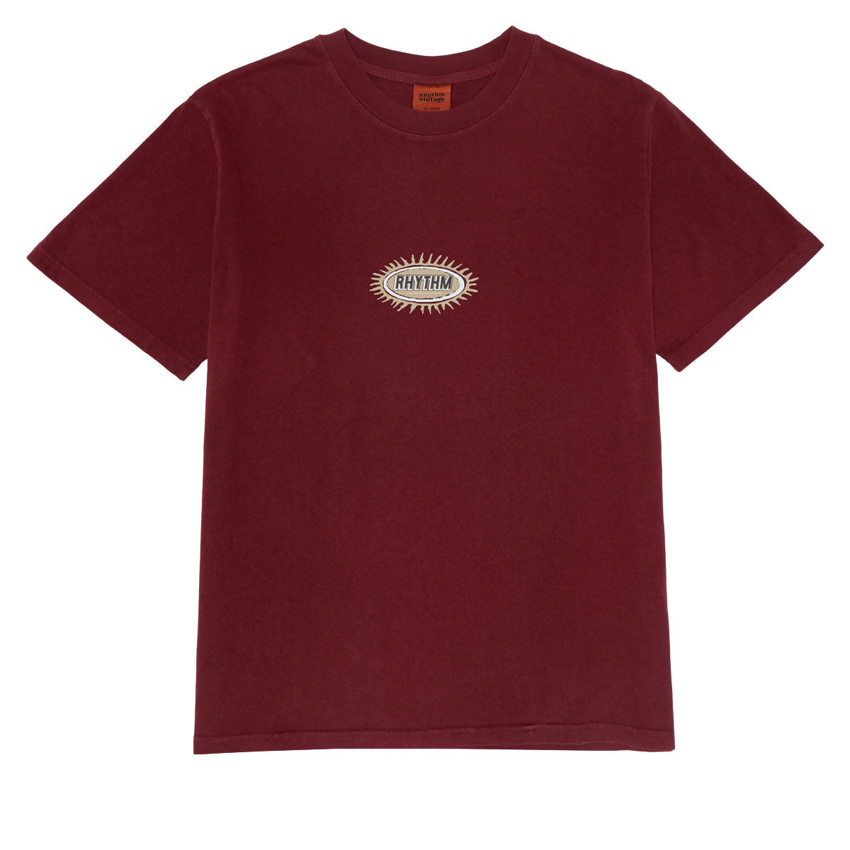 Rhythm Ellipse Sun T-Shirt - Merlot image 1