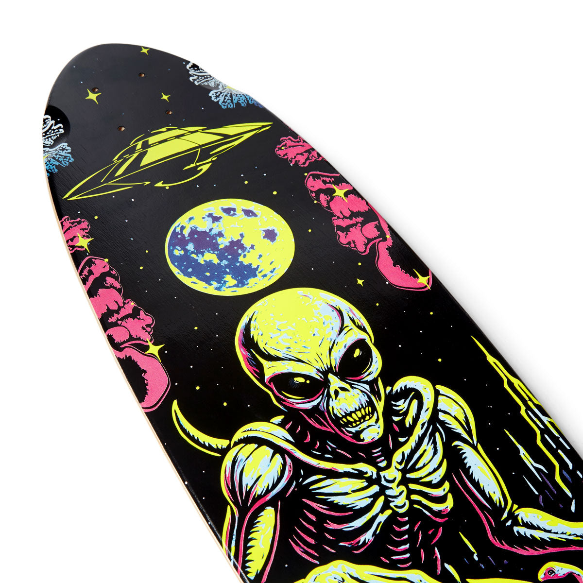Daddies Mall Poster Blacklight Pintail Longboard Complete - Black/Glow image 4