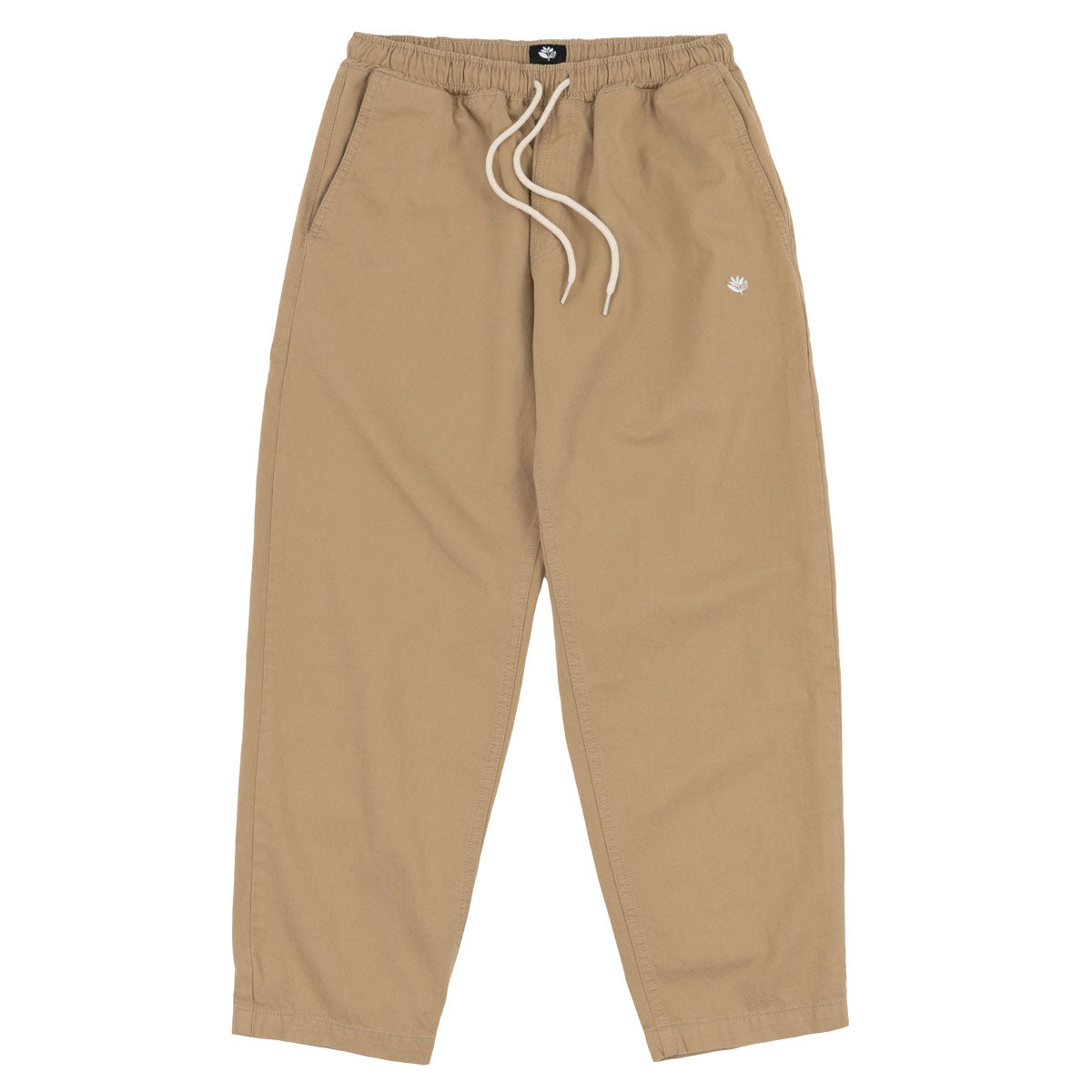 Magenta Slack Pants - Beige image 1