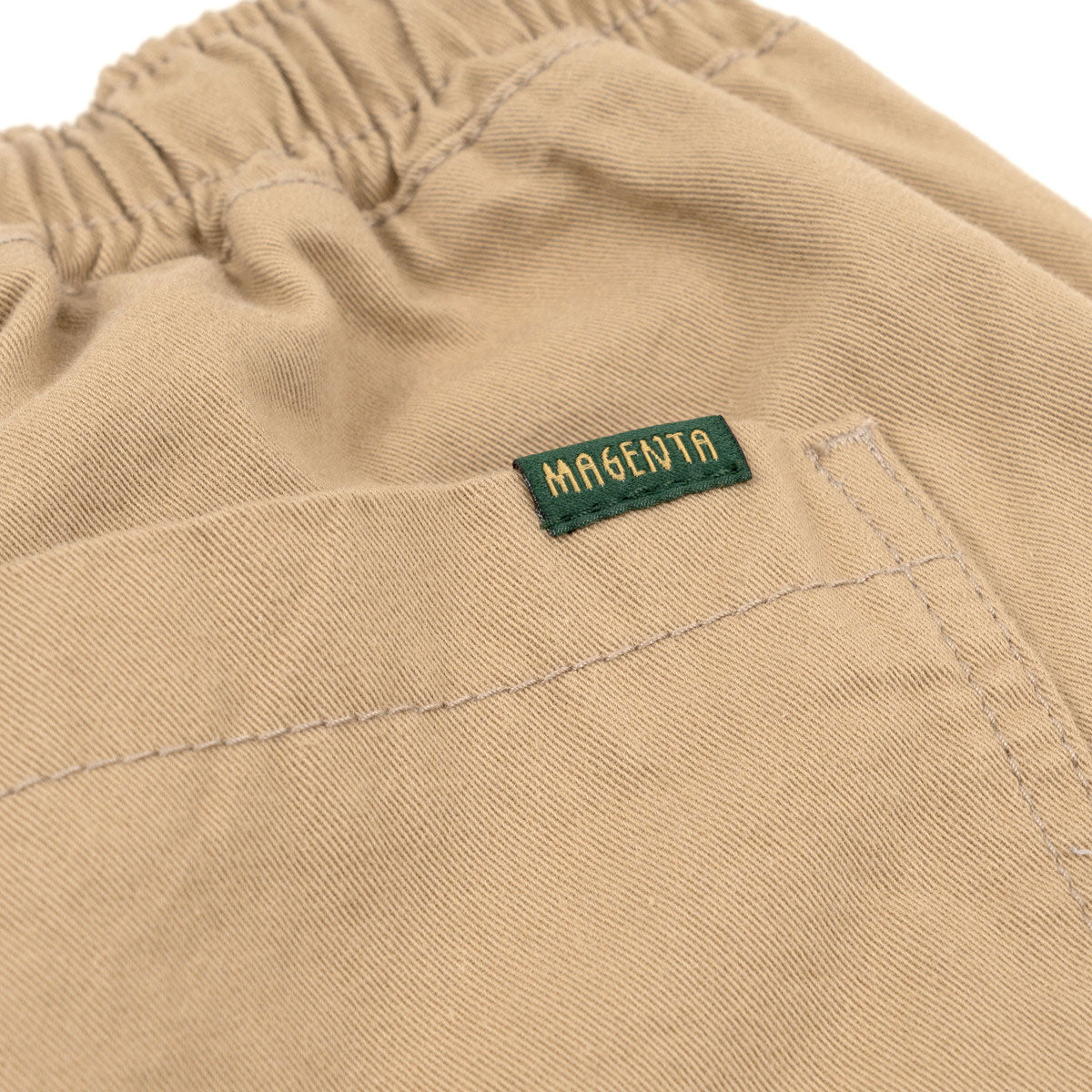 Magenta Slack Pants - Beige image 4