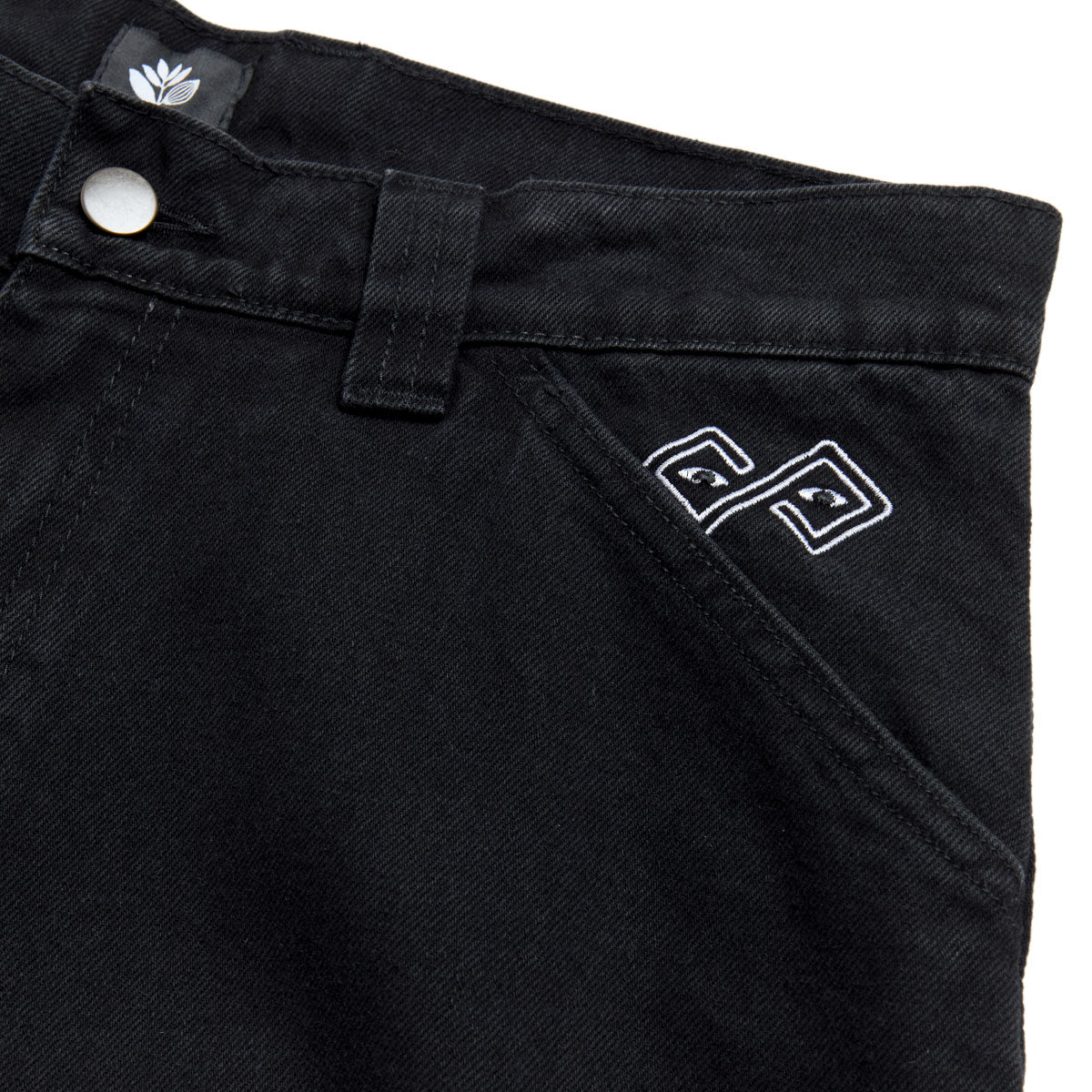 Magenta Ledge Denim Jeans - Black image 3