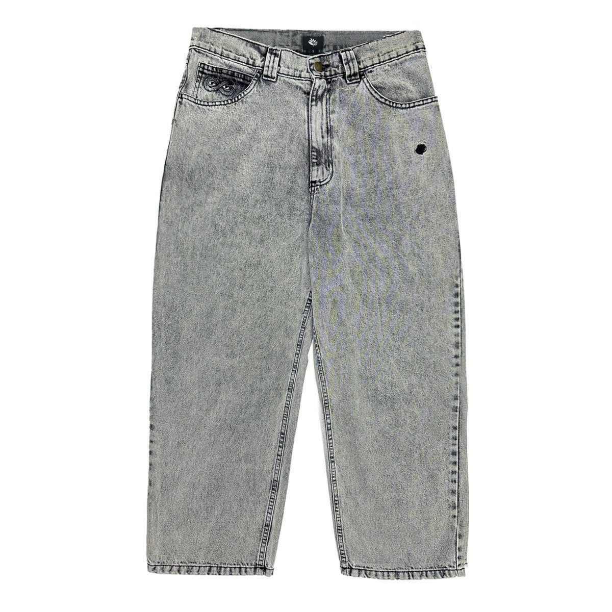 Magenta OG Denim Jeans - Acid Wash image 1