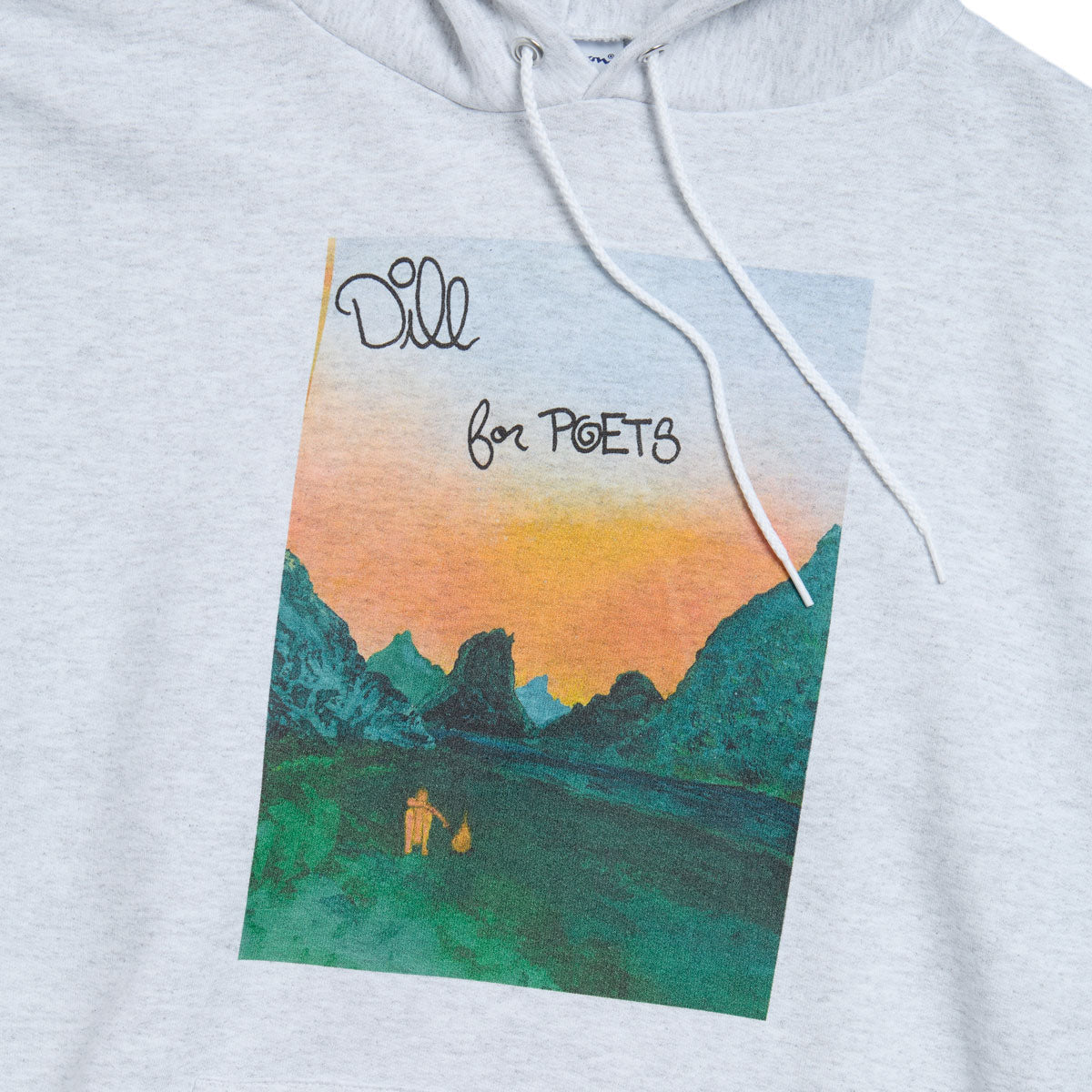 Poets Dill For Poets Hoodie - Heather Grey image 2