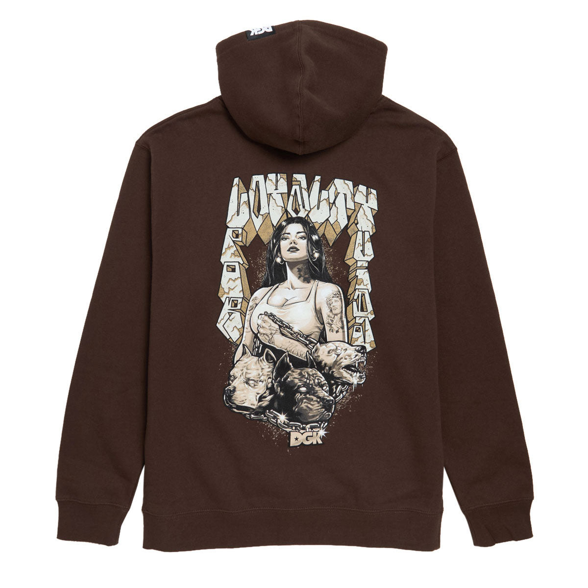 DGK Loyalty Hoodie - Brown image 1