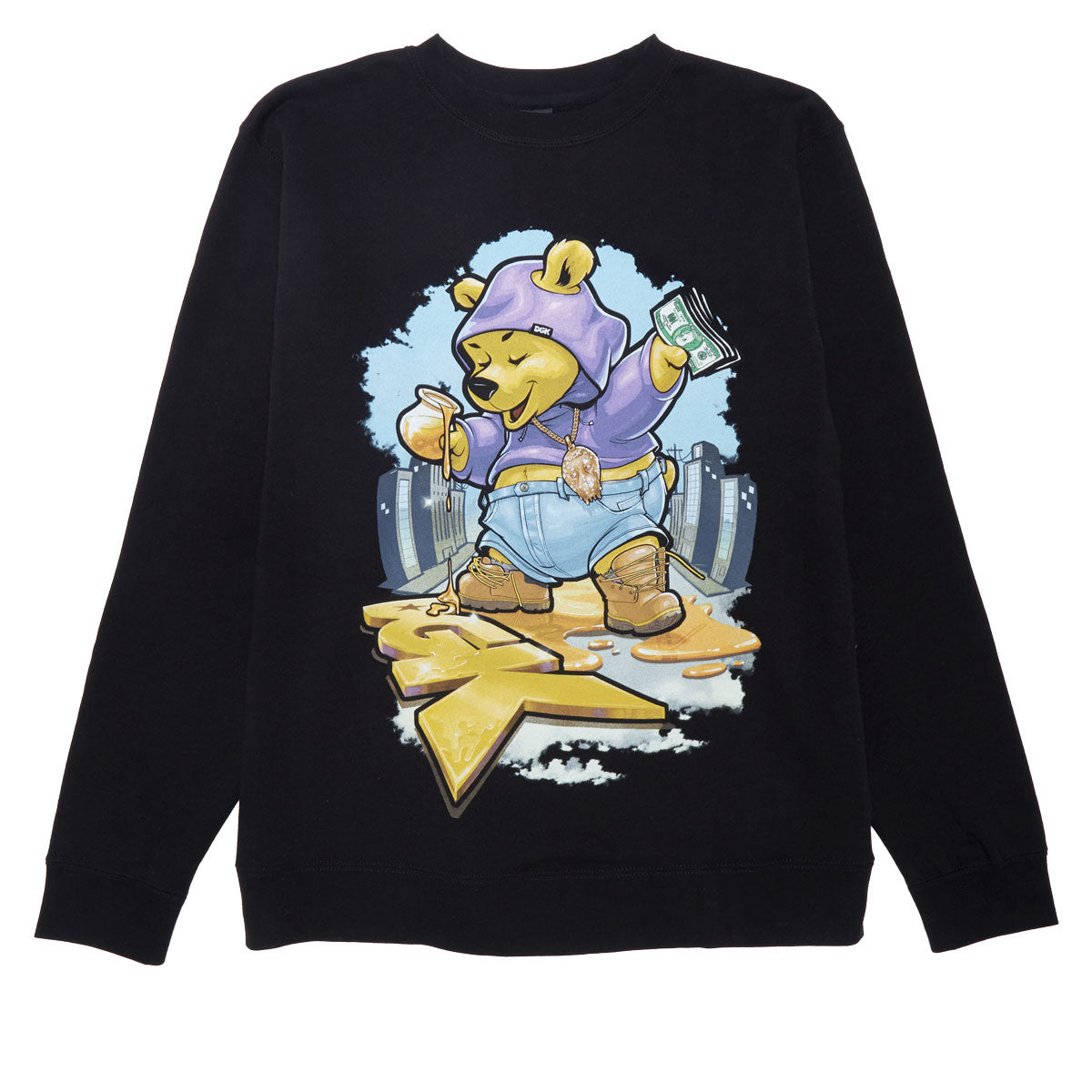 DGK Sugar Bear Sweatshirt - Black image 1