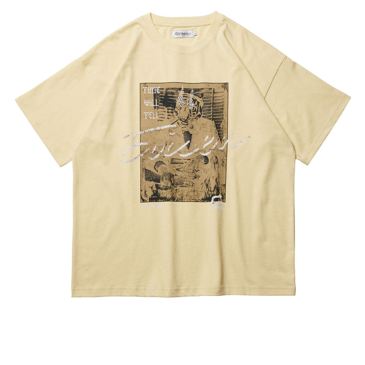 Evisen Time Will Tell T-Shirt - Banana image 1