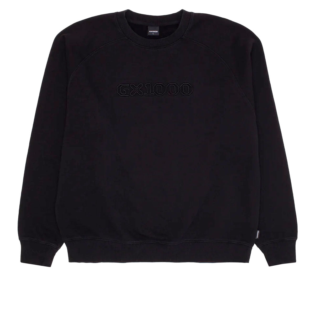 GX1000 OG Logo Crewneck Sweatshirt - Black image 1