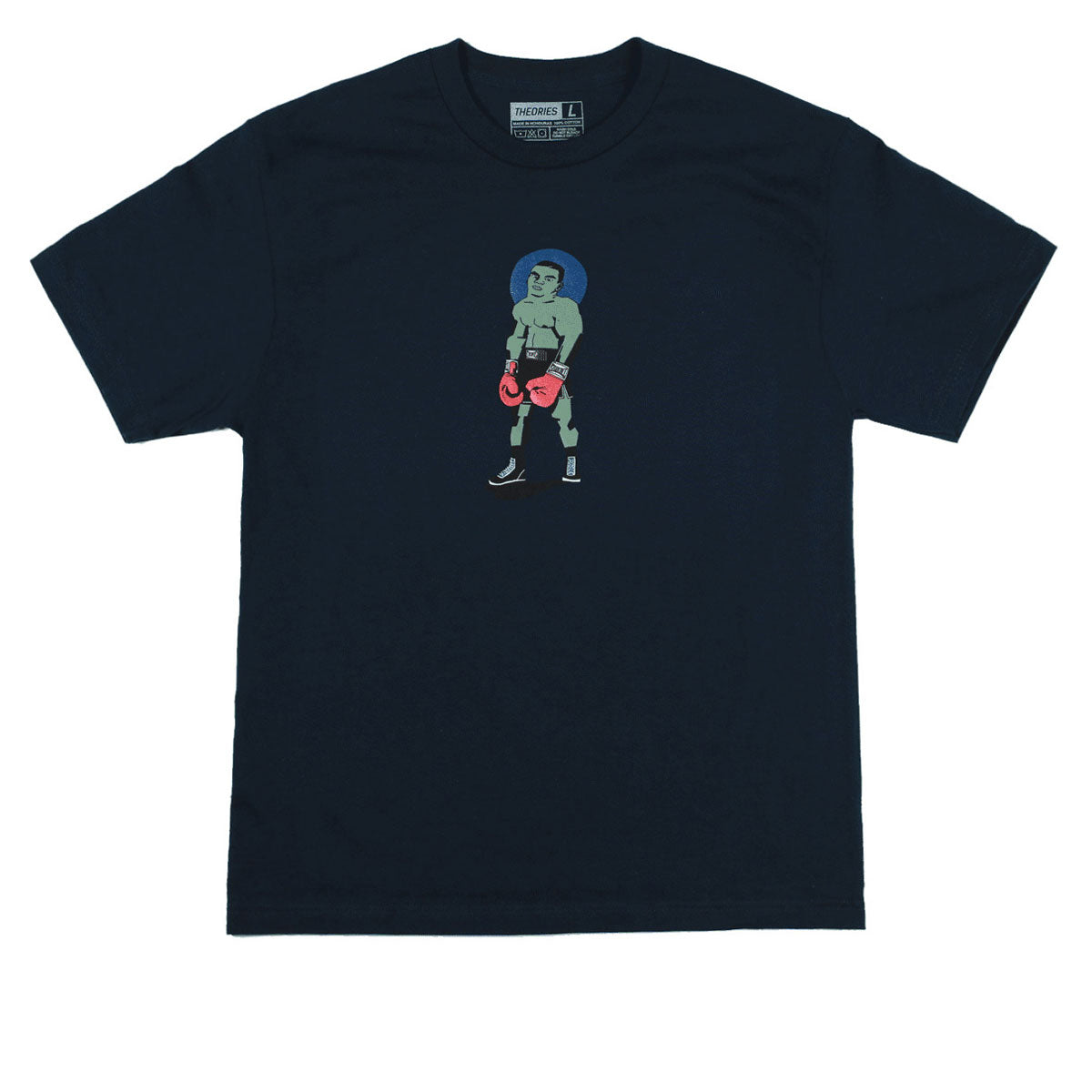 Theories Punchout T-Shirt - Navy image 1