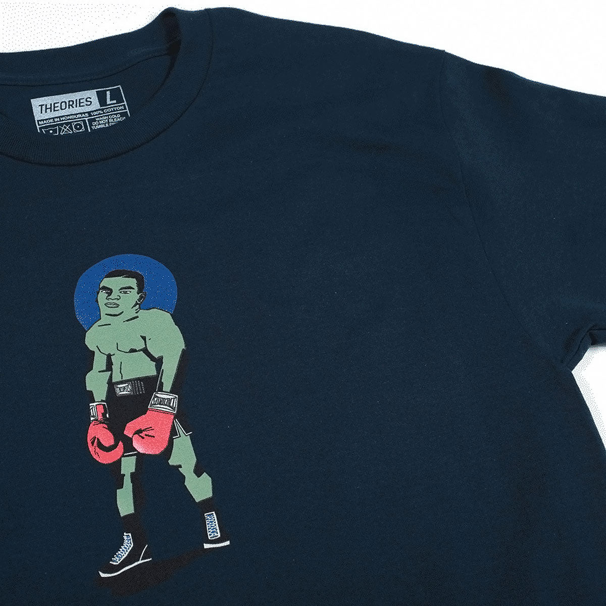 Theories Punchout T-Shirt - Navy image 2