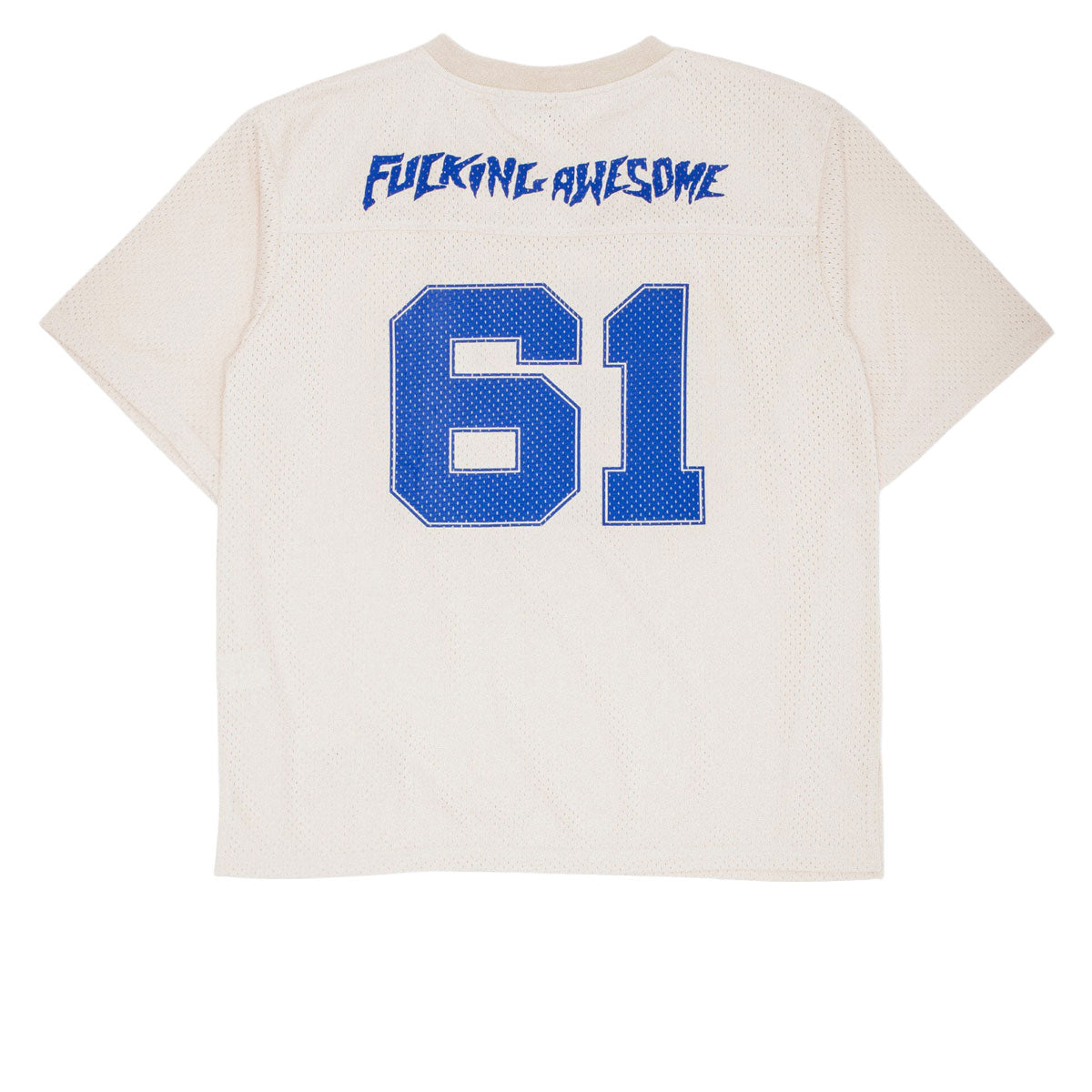 Fucking Awesome Stamp Logo Practice Jersey - Cream image 2