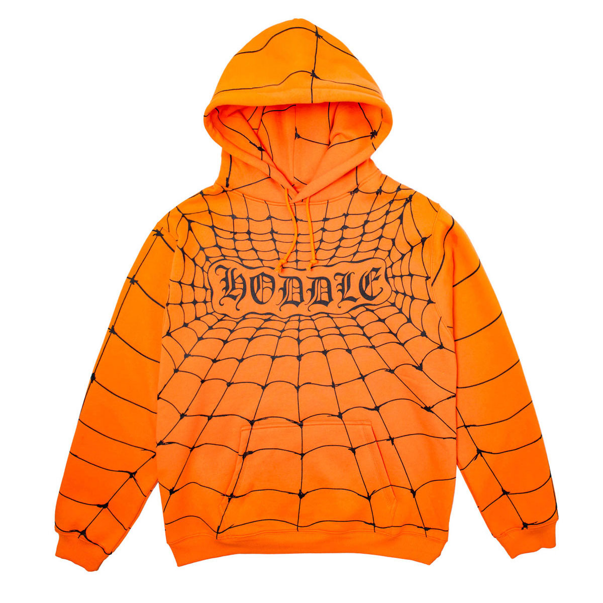 Hoddle Web Hoodie - Orange image 1