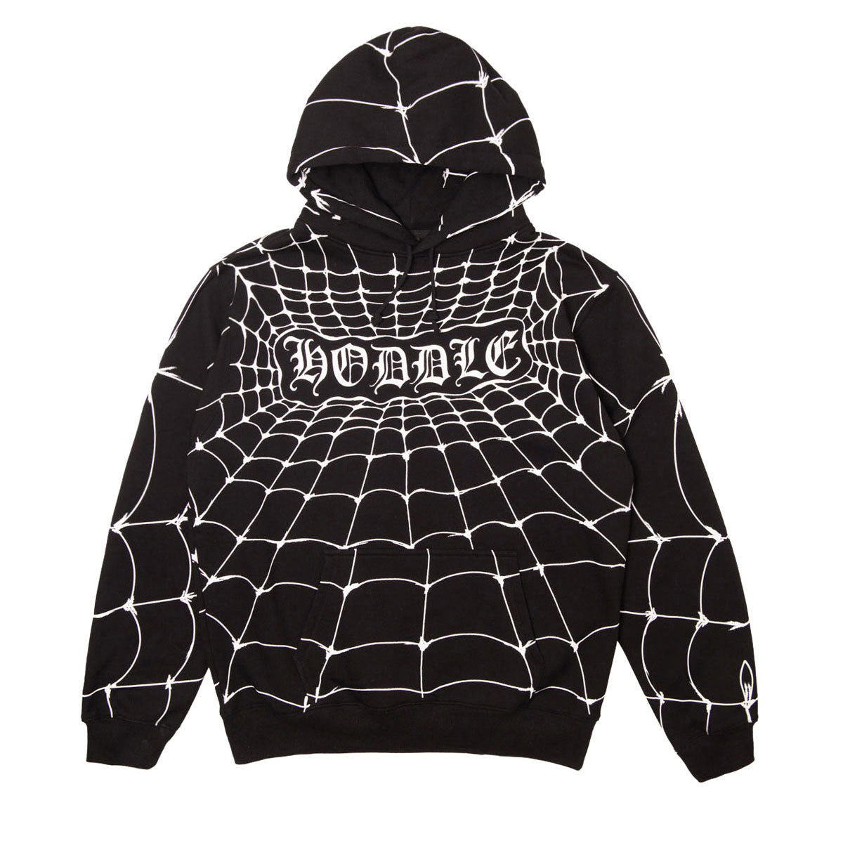 Hoddle Web Hoodie - Black image 1