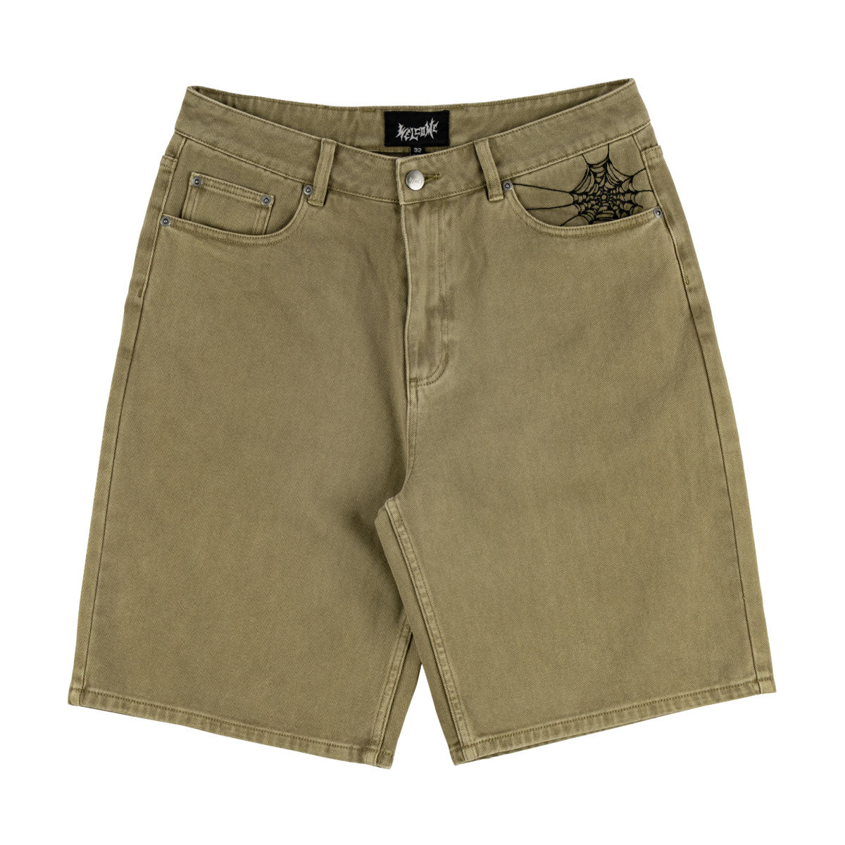 Welcome Chasm Baggy Denim Shorts - Cedar image 1