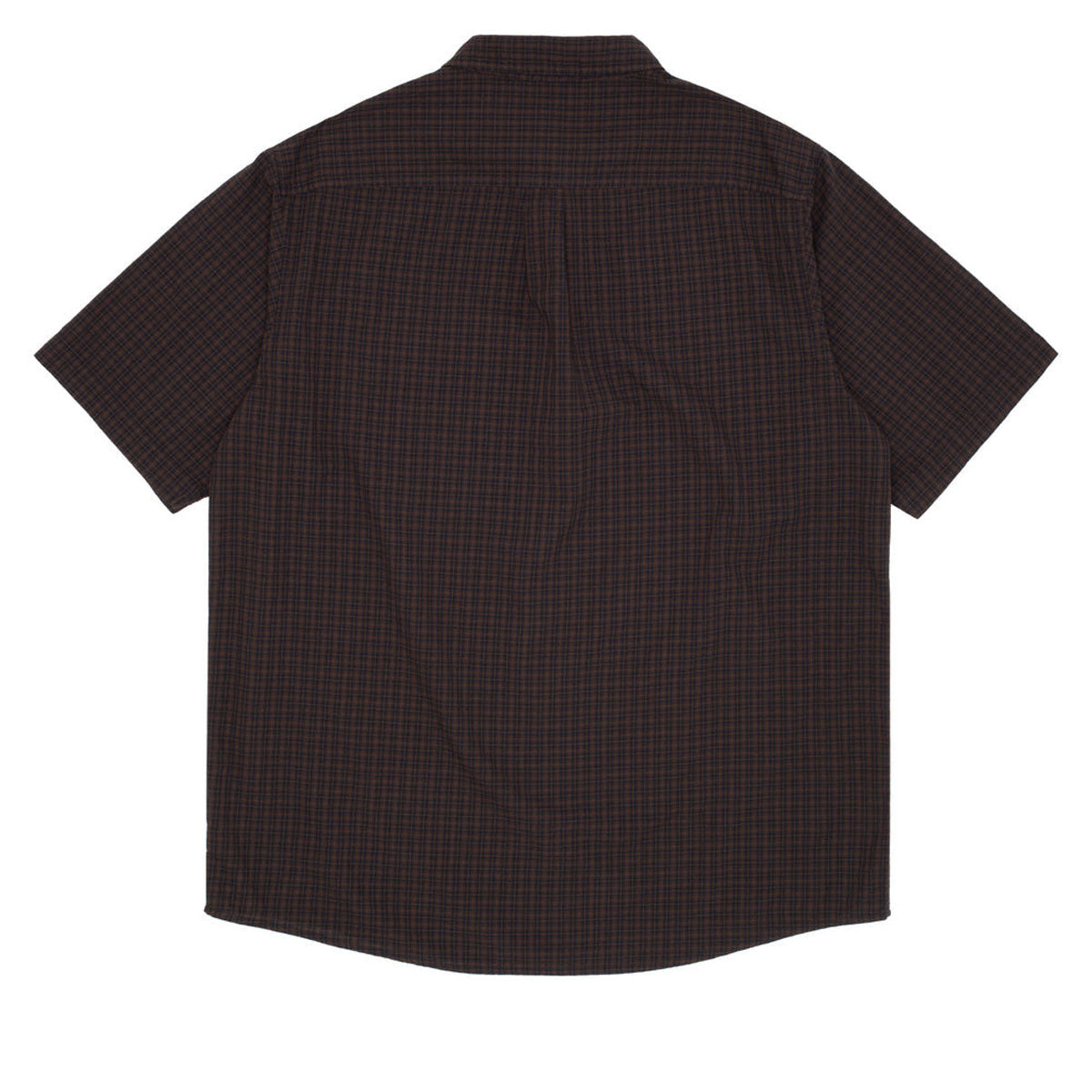 GX1000 Short Sleeve Button Down Shirt - Brown Plaid image 2