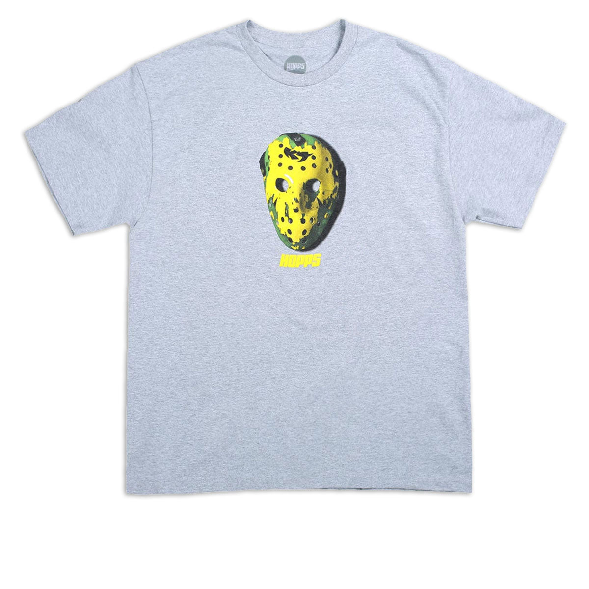 Hopps Battle Mask T-Shirt - Heather Grey image 1