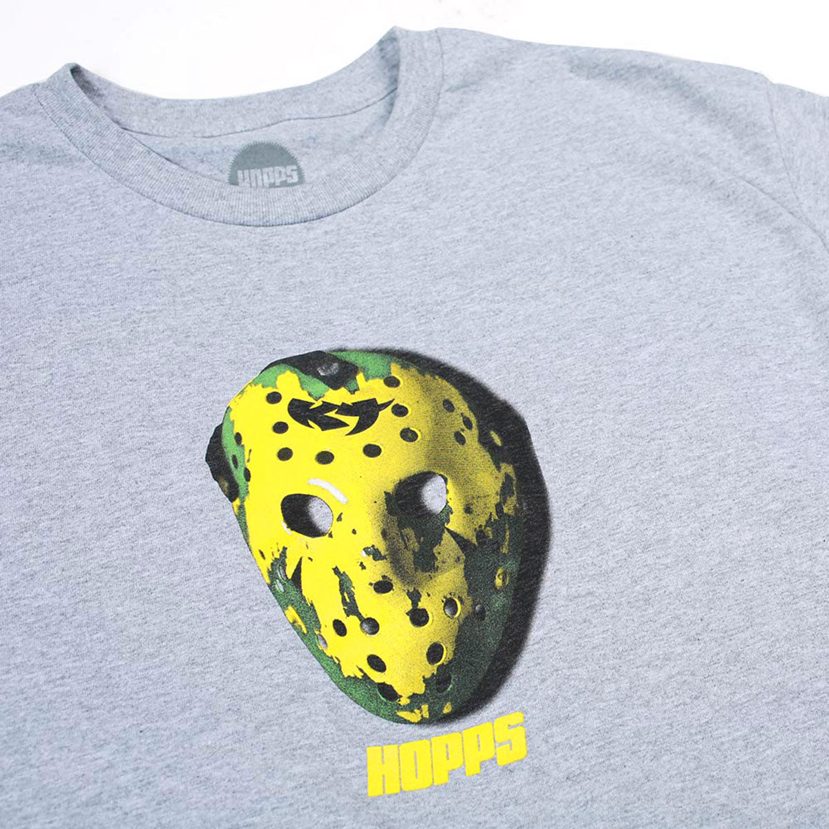 Hopps Battle Mask T-Shirt - Heather Grey image 2
